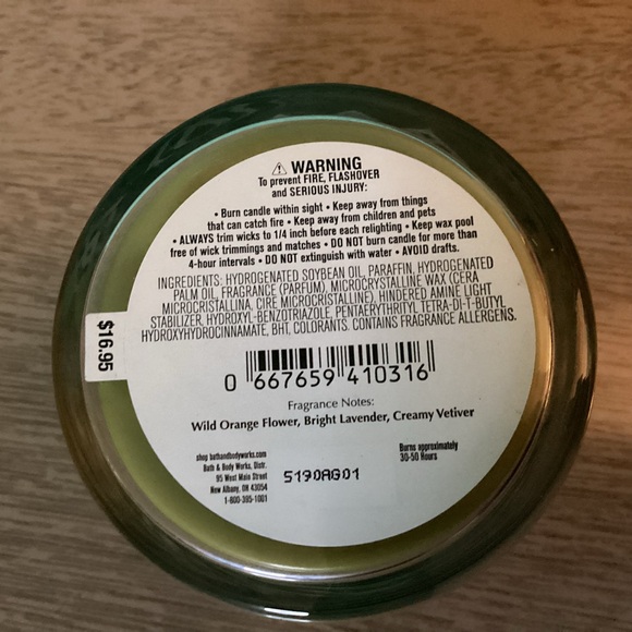 Bath And Body Works Free As A Flower Single Wick Candle - Picture 6 of 6